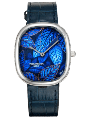 مجموعة Golden Ellipse من ساعات Patek Philippe البيضاوية